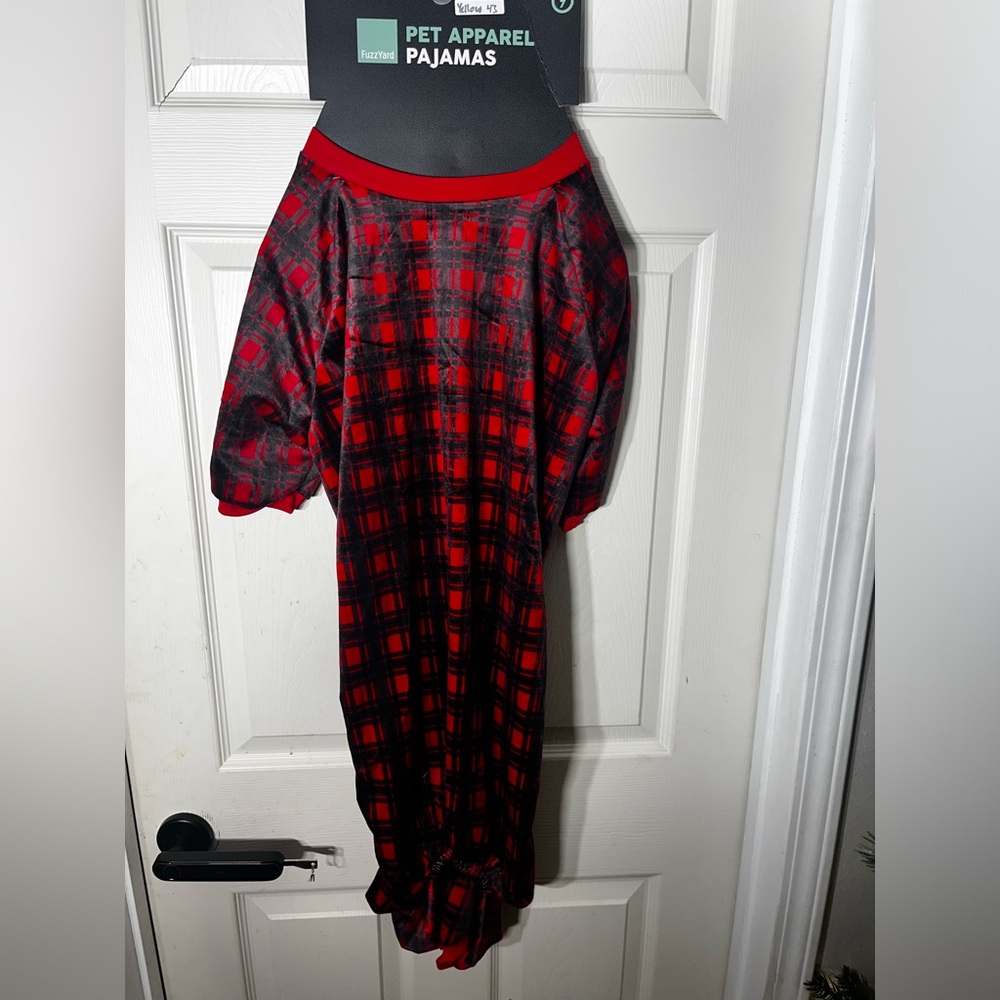 Red and Black Plaid Dress